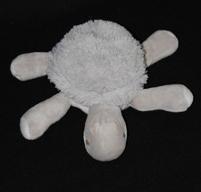 ?Peluche doudou tortue BNP Paribas gris blanc 20 cm TTBE