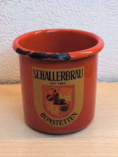 Chope tasse émaillée bière - tasse,