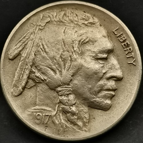 Cents buffalo nickel 1917 - 5,