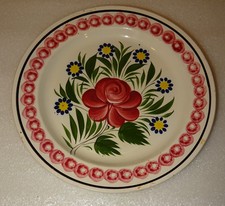 RARE ASSIETTE SARREGUEMINES