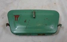 ancienne boite trousse caisse outils fer velo mobylette moto motoculteur