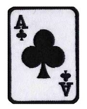 Ecusson patche Poker As de trèfle patch badge NagaPatches transfert 