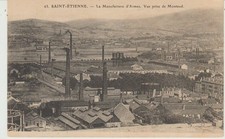 CPA SAINT-ETIENNE (42) LA MANUFACTURE D' ARMES - VUE PRISE DE MONTAUD