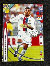 CARD CARTE SONNY ANDERSON LYON # 84 DS COLLECTION FRANCE FOOT 2000