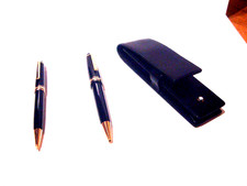 Montblanc ensemble Stylo Bille et Stylo Crayon avec boite et Etui