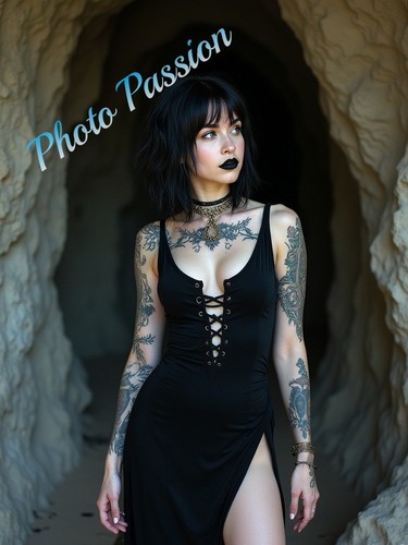 Photo portrait femme - , gothique