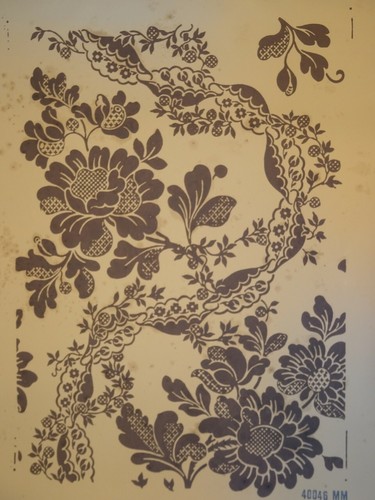 Planche papier peint - papier, xx°