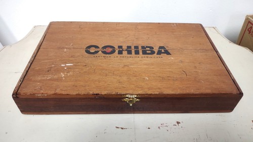Vintage cohiba wooden cigar - vintage,