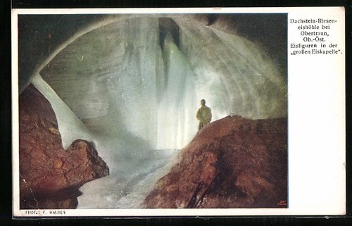 Carte postale artiste - postale, grotte