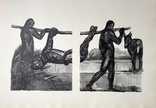 Paul jouve estampe gravure - paul,