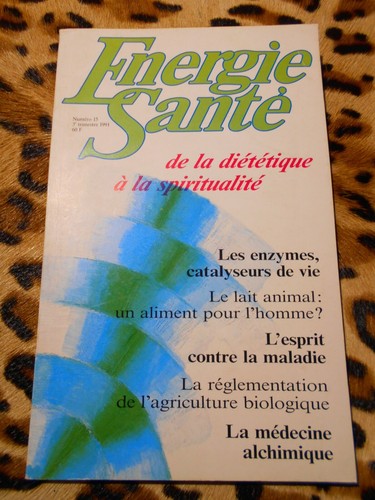 Revue energie santé 15 - santé, n°