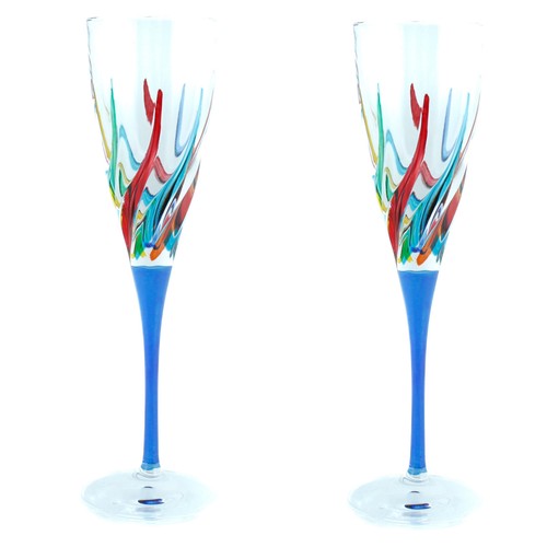 Paire verres champagne - de,