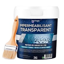 etancheite toiture 2kg | Format du gel | Produit hydrofuge invisible génère u...