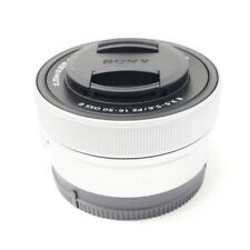 Près De Mint Sony SELP16502 E Pz 16-50mm F/3.5-5.6 Oss II Verre Argent E-Mount #