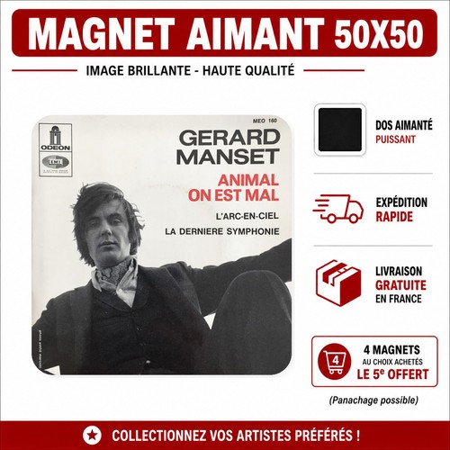 Magnet gérard manset - ,