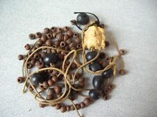 Art populaire Memento Mori catholique avec grain de chapelet Christ 18ème/19ème