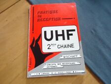 RADIO TSF PRATIQUE DE RECEPTION UHF SCHAFF CIRCUIT RECEPTEUR ANTENNE TUNER