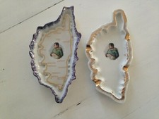 Deux Cendriers ou vide poche en porcelaine de Limoges napoleon