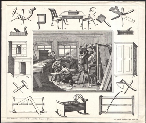 1860 grande gravure - grande,