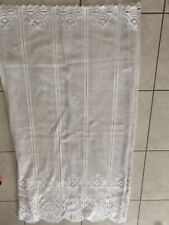 Lot 3  Rideaux Blanc