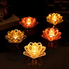 Bougie électronique LED fleur