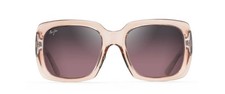 lunettes de soleil polarisées modèle Two steps roses pale Maui Jim 