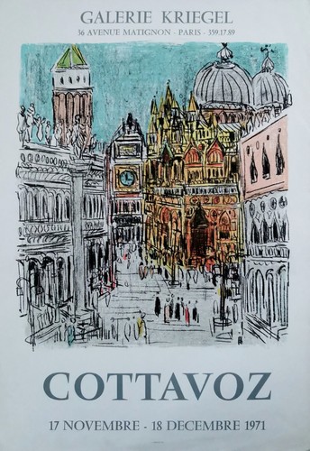 André cottavoz affiche - andré,
