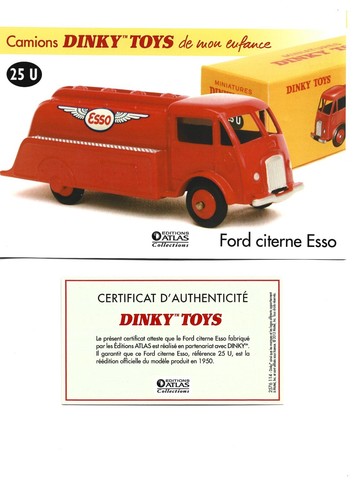 Dinky toys fiche - toys,