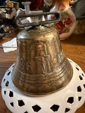 Cloche de Vache, Sonnaille en Bronze -année 1884, marque B.R