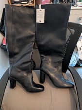 bottes cuir femme hautes