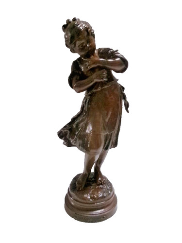 Statuette régule - en, :