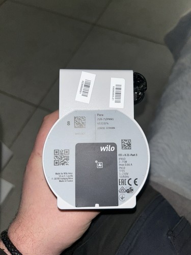 Pompe wilo chaudiere - pompe,