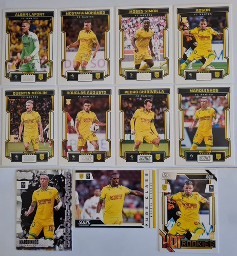 Lot cartes panini score - panini,