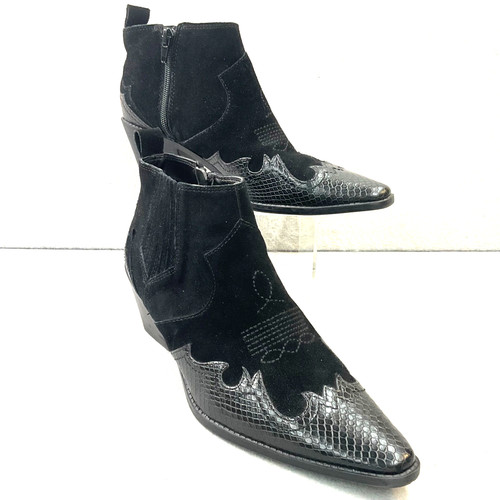 Zara leather ankle - zara,
