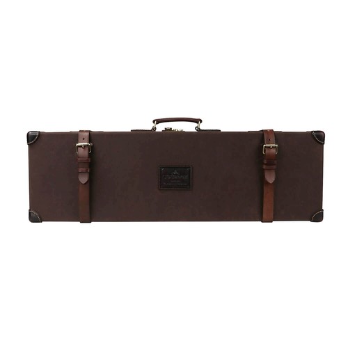 Malette étui cuir toile - cuir,