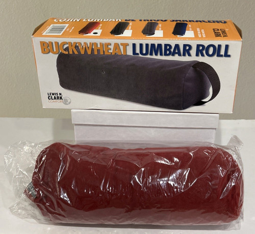 Buckwheat bolster lumbar roll - lumbar,