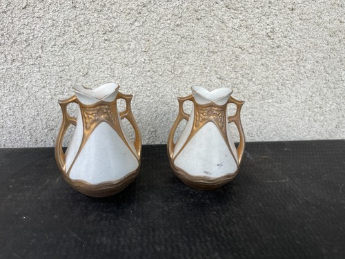 Paire petits vases anciens - paire,