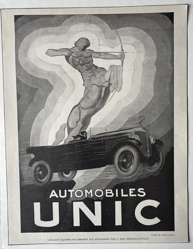 Affiche publicitaire unic - publicitaire,