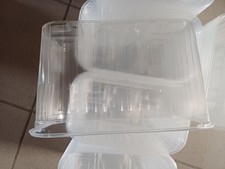 Barquette plastique alimentaire 2000ml 185mm x 105mm x h 111mm  / 1 kg  /par 100