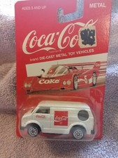 Coca Cola Brand Die-Cast Metal Toy Vehicles Van