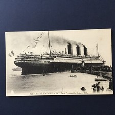 CPA 44 St Nazaire Paquebot Le