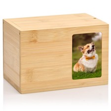 Urne funéraire en bois pour