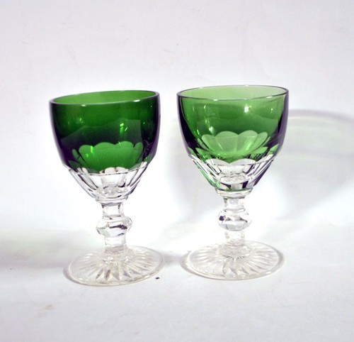 Baccarat lot verres vin - à,