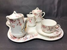 Ancien service à thé en porcelaine de limoges CFH GDM Haviland début 20ème
