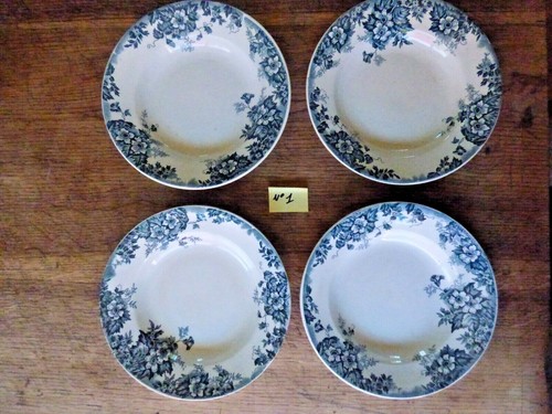 Lot assiettes creuses - 4,