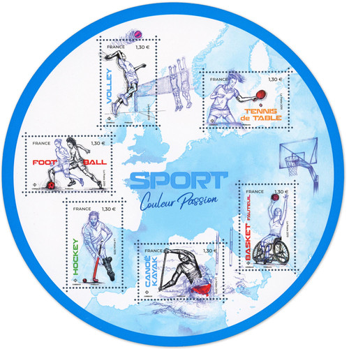 Feuillet france f5325 sport - france,