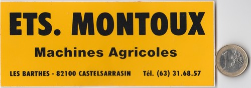 Autocollant c18 agriculture - autocollant., c18.