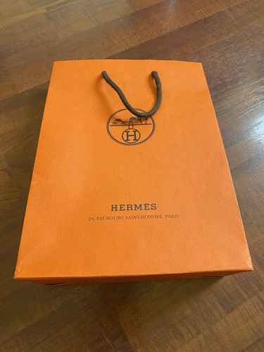 Sac shopping papier hermes - hermes,