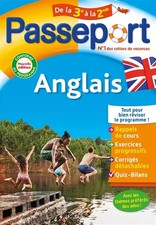Passeport - Anglais - De la 3e