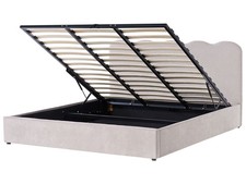 Lit avec Rangement en Tissu